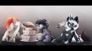 пони Селестия, Твайлайт, Луна ( Pop Stars) клип