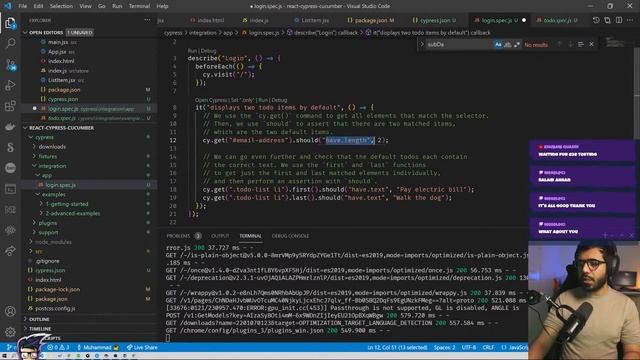 Building a React app from scratch, and writing E2E tests смотреть онлайн