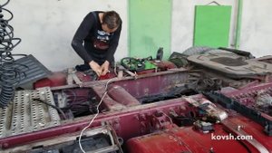 Приспособление для прокачки топливной системы на грузовиках, Volvo FH 12 12.1d