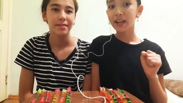 Кола, ирис, желе, мороженое,