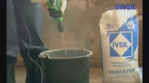 Гидроизоляция пола с материалами Ivsil Водостоп