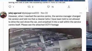 What?💥Kia service centre crashes sonet during service💥Replaces new car!💥Be Aware!