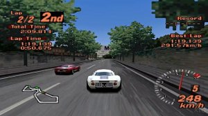 Gran Turismo 2 - Ford GT40 '66 (Tougher AI) PS1 Gameplay HD