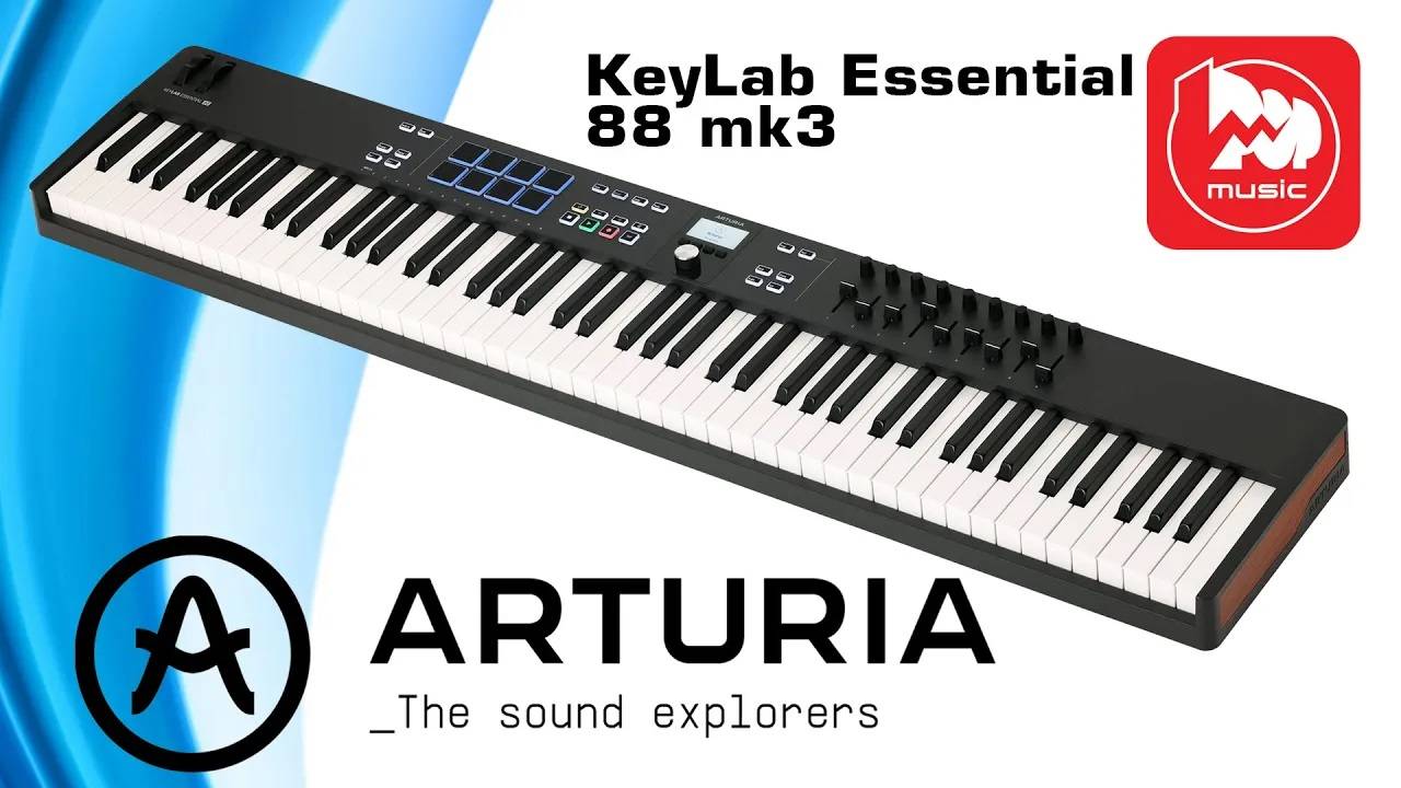 Миди-клавиатура Arturia KeyLab Essential 88 mk3