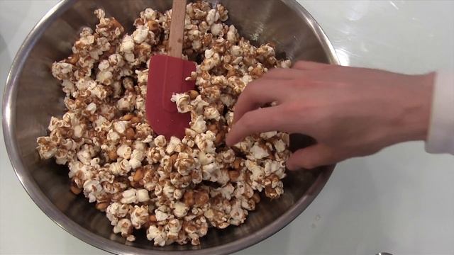 Caramel popcorn chocolate clusters recipe- 4 Mins or Less Recipes смотреть онлайн