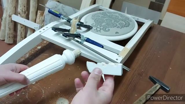 Реставрация стула.