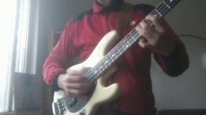 Another funky/latin slap bass lick with a touch of samba