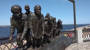 Самара. Бурлаки на Волге