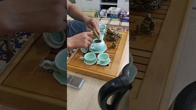 Китайская чайная церемония, Саган дайля, приготовление смотреть онлайн