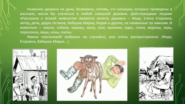 «Рассказы о всякой живности» онлайн-путешествие по рассказам Белова смотреть онлайн