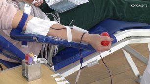 Во время донорской акции королёвцы сдали 53 литра крови