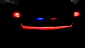 Подсветка крышки багажника светодиодной лентой