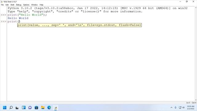 How to run Python Script in IDLE 3 | Python Shell | Command Prompt on Windows 11 смотреть онлайн