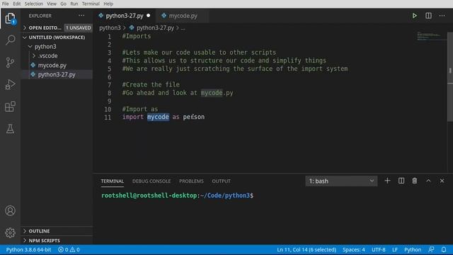 Python 3   Episode 27   Imports