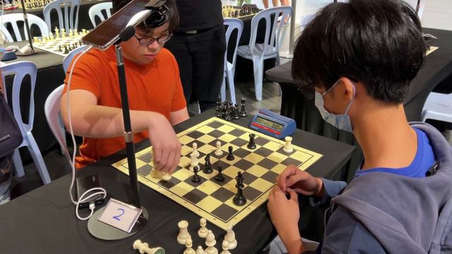 FM CHAN KIM YEW (2235) VS CM ANDERSON ANG ERN JIE (2121) | BOARD 2 | ROUND 5 | OPEN | 2024