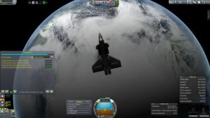 Reuseable KSP .25 1 - Flying a spaceplane to high polar orbit and back