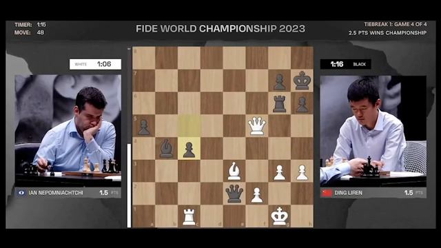 The New World Chess Champion (2023) - What went wrong for Nepo?