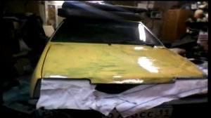 #13 ШЕДЕВРАЛЬНАЯ ПОКРАСКА КАПОТА ВАЗ 2108 - МАЛЯРНОЙ КИСТЬЮ