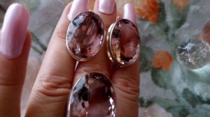 ПРОЗРАЧНЫЕ КАМНИ НА УЛЬТРАФИОЛЕТЕ ???☀️?, АМЕТРИН, ХРУСТАЛЬ, ПРАЗИОЛИТ И ЦИТРИН ? ✨ ?♂️