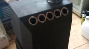 Теплодар топ-140 с чугунной дверцей.