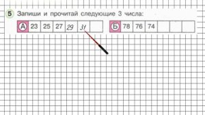 Урок 32 Задание 5 – ГДЗ по математике 1 класс (Петерсон Л.Г.) Часть 3