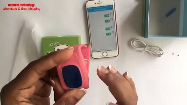 Детские умные смарт часы Baby Smart Watch Q50 с GPS Smart Baby Watch Голубые смотреть онлайн