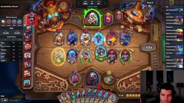 Seven Theotar Crush a Lobby So Easily | Dogdog Hearthstone Battlegrounds смотреть онлайн