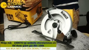 MÁY CƯA ĐĨA 185MM 1200W DEWALT DWE561