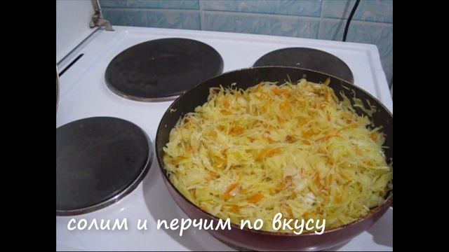 Пирожки на кефире. Пирожки с капустой. Жареные пирожки. Быстрое тесто для пирожков. Минипирожки.