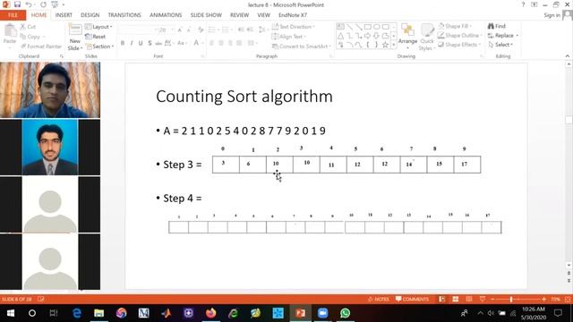 Counting sort algorithm | Sorting algorithm | Lecture 8