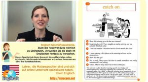 Business English 13/50: Catch on !