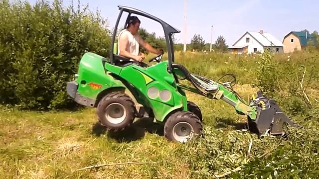 Очистка участка от кустарника смотреть онлайн