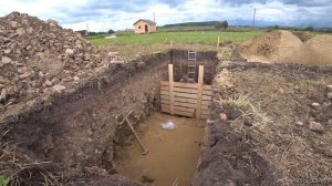 Септик из бетонных колец / Подготовительные работы