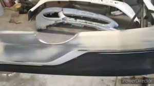 Ремонт передней и задней губ Тойота Ленд крузер 200