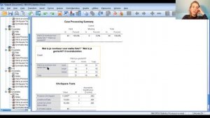 Statistiek met Daphne - Chi-kwadraat Toets in SPSS