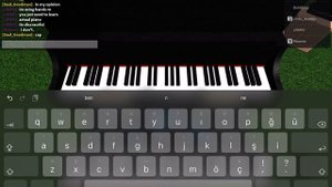 Fallen down but its troll(Roblox piano)