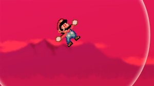Devil Mario vs Super Sonic (Sprite Animation)