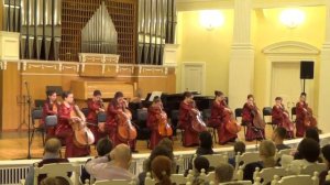 Петр Чайковский. Адажио. Балет Щелкунчик. Ансамбль Cello в проекте Музыка в музее. 044