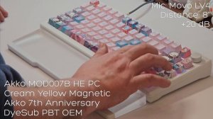 Akko MOD007B HE PC Sound Test Cream Yellow