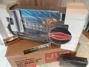 NEW JVC RC-M90 LB Radio Cassette Recorder King OF All BOOMBOX.