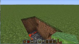 Механизм "Раздвигающиеся ворота(двери)" Minecraft