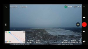 Мавик "Мини2" полёт на дальность на программе DJI Fly 1.11.0