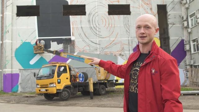 4100 м2 Граффити оформления Киностудия Энтузиаст. Граффити Россия смотреть онлайн