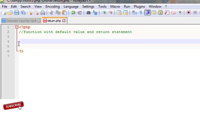 PHP-MySQLi Series 8.2 || Function with return statement