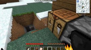 Minecraft с мода лазуритного гнома серия 1 часть 1/2 (начало жизни)