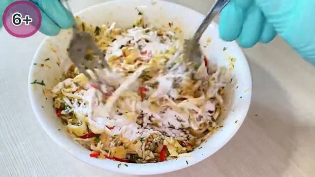 КАПУСТА и 2 ЯЙЦА | Вкусный завтрак из обычных продуктов | Лепешка из капусты на сковороде