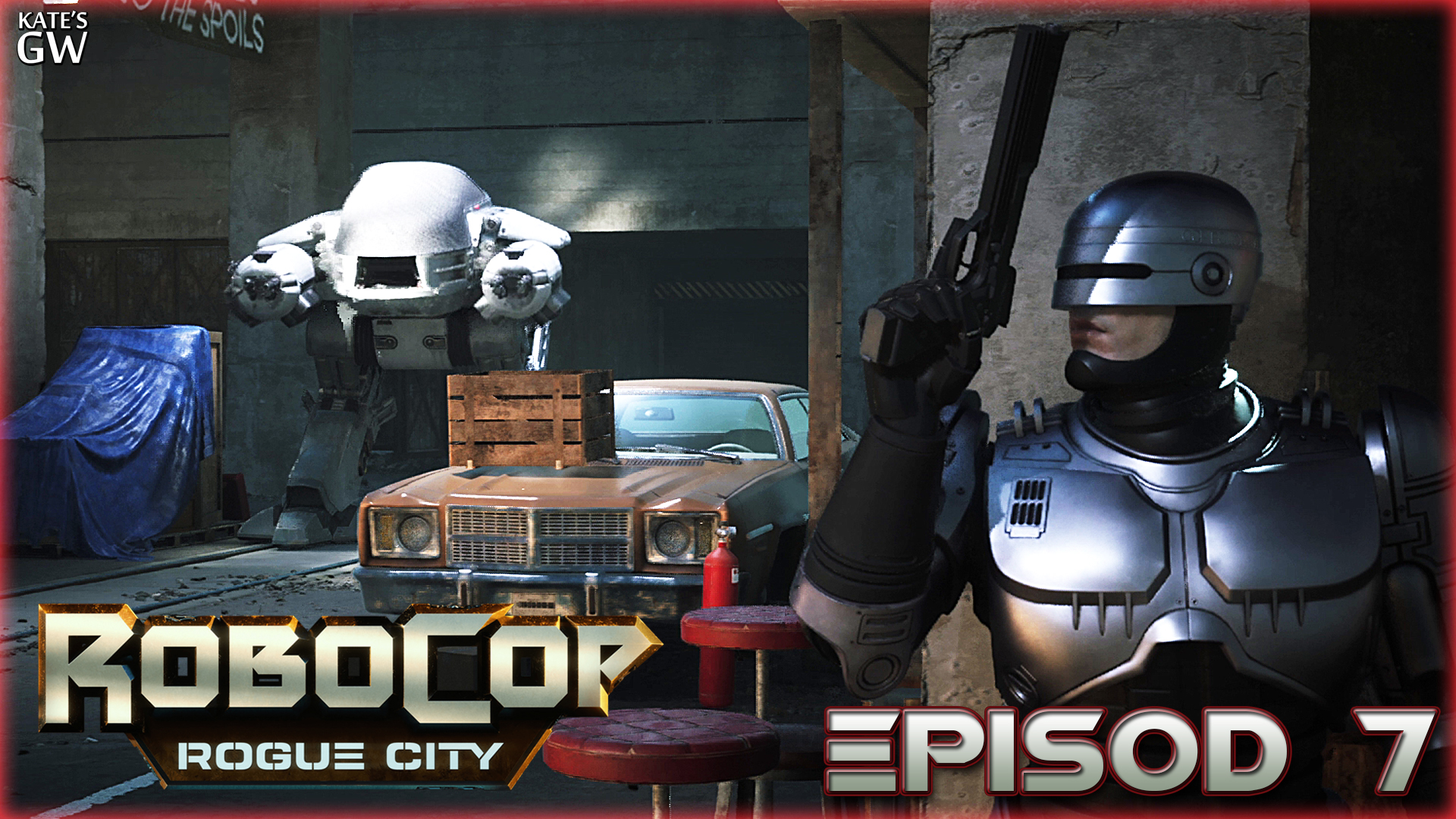 RoboCop: Rogue City ➤Абсолютная нестабильность поведения модели ED-209. ➤#7