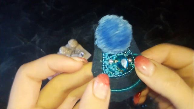 Зимняя Брошь Шапочка - 5 идей для творчества! смотреть онлайн