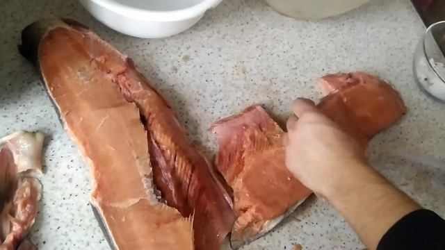 Кита слабо соленая #НовыйГод #НовогодниеРецепты