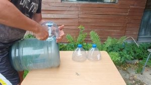 Ветряк из пластиковых пятилитровых бутылок и бутылки от кулера своими руками! Как избавиться от пти